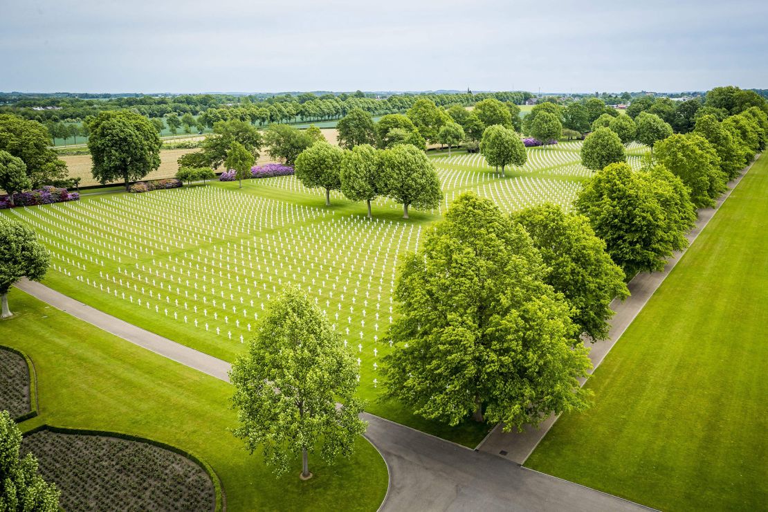 “Because World War II didn’t take place on American soil, it’s a different feeling when you’re standing in this landscape," said the cemetery's superintendent.