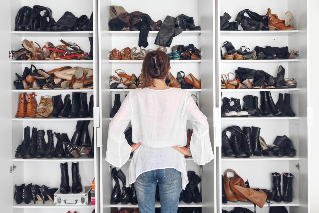 Before you tackle your shoe closet, you may want to take a moment to identify your values. You also may want to ask yourself if the object in question fits in the with the goals you have for your home and your life.