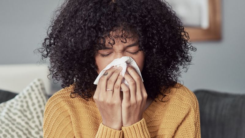 Does blowing your nose make cold symptoms worse?