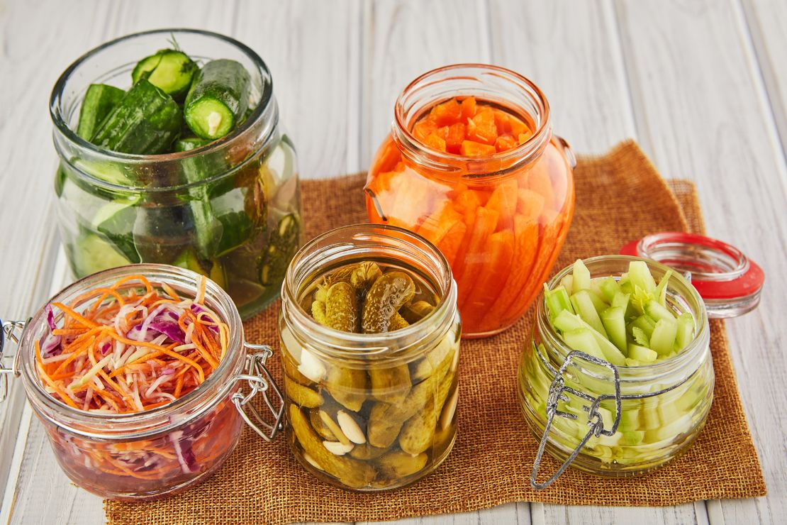 Fermentation has been a form of processing for centuries. Sauerkraut, carrots, cucumbers and celery are just a few of the foods that can be pickled.