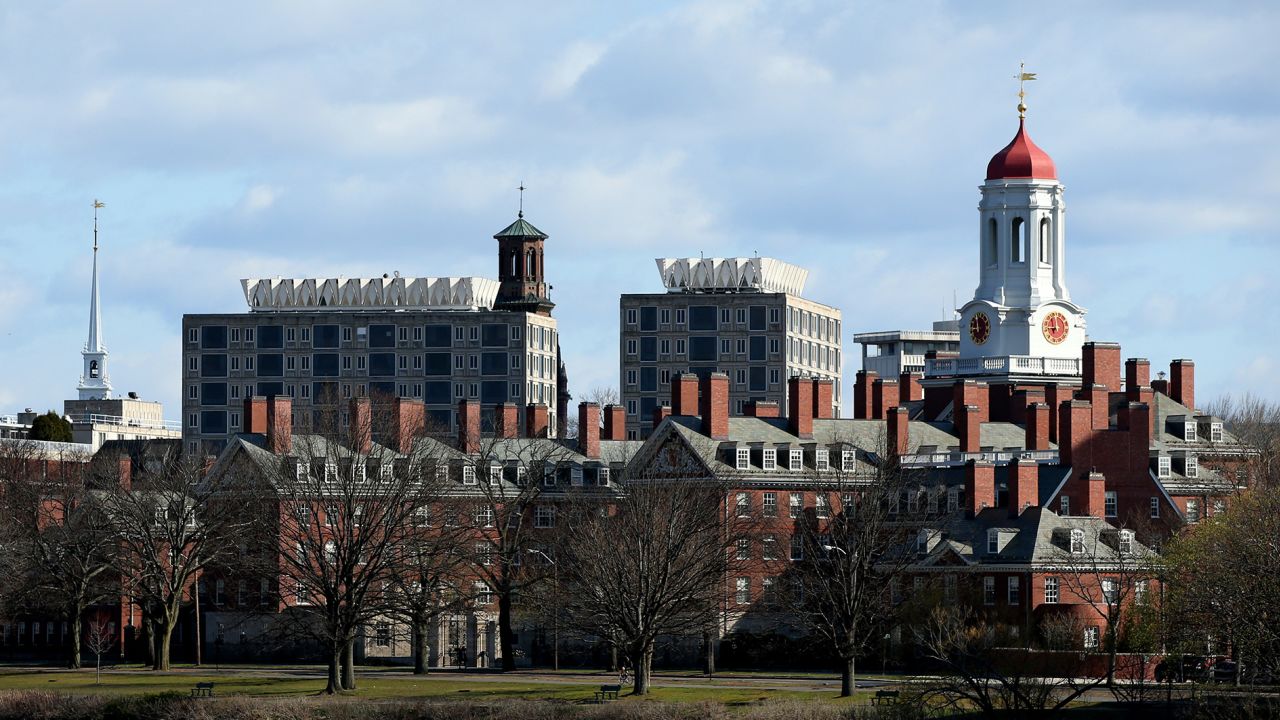 Harvard University is seen in 2020 in Cambridge, Massachusetts.