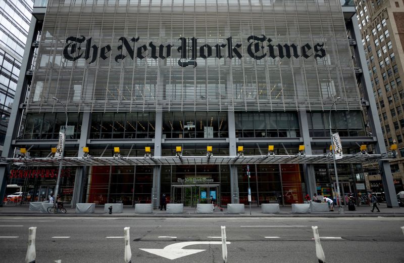 The New York Times Is Facing Backlash Over Its Coverage Of Donald Trump   Gettyimages 1223643355 