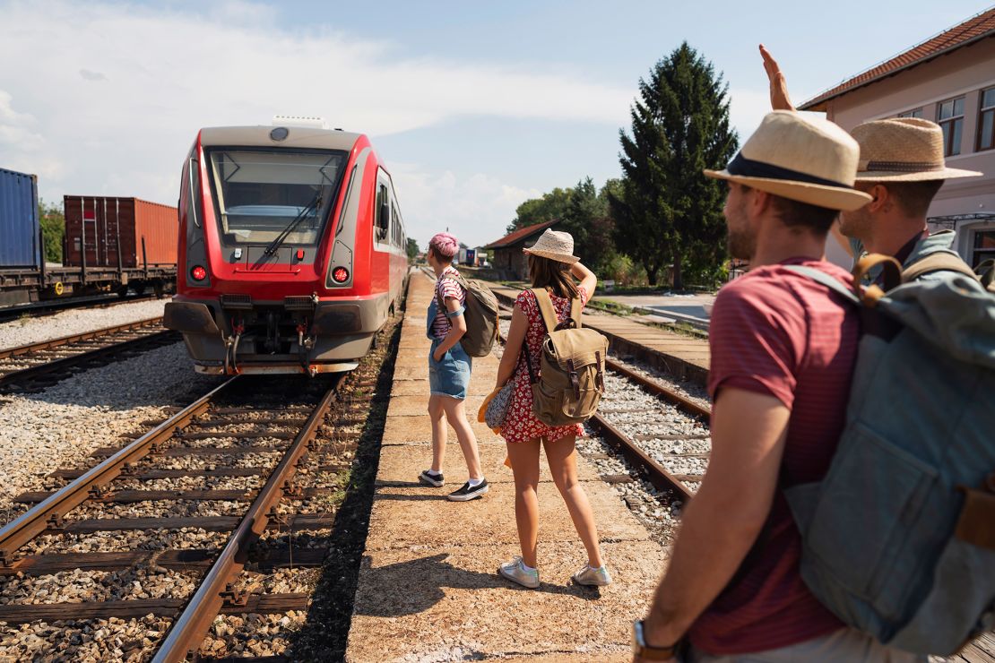 Traveling by train around Europe is popular among young people with many embarking on trips before college.