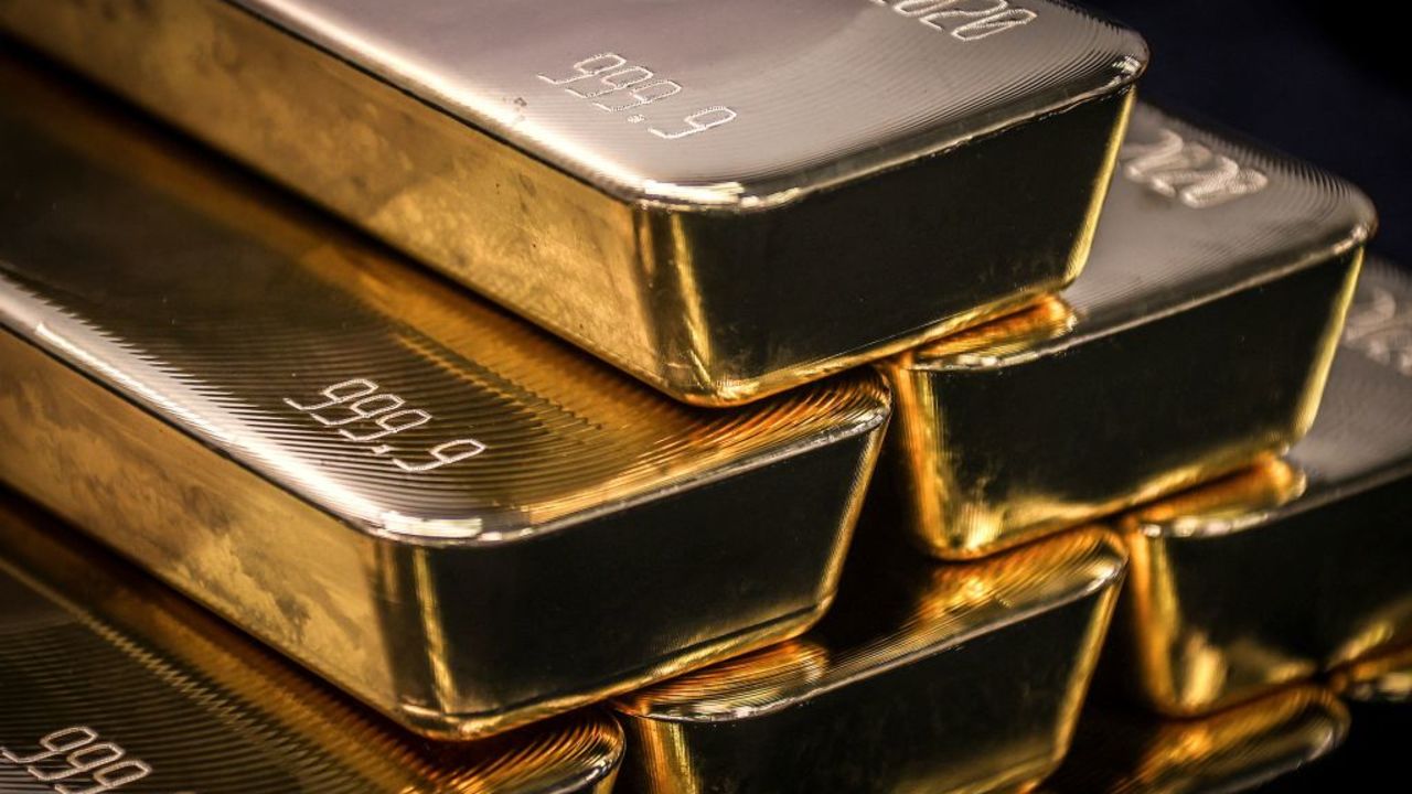 TOPSHOT - Gold bullion bars are pictured after being inspected and polished at the ABC Refinery in Sydney on August 5, 2020. Gold prices hit 2,000 USD an ounce on markets for the first time on August 4, the latest surge in a commodity seen as a refuge amid economic uncertainty. (Photo by DAVID GRAY / AFP) (Photo by DAVID GRAY/AFP via Getty Images)