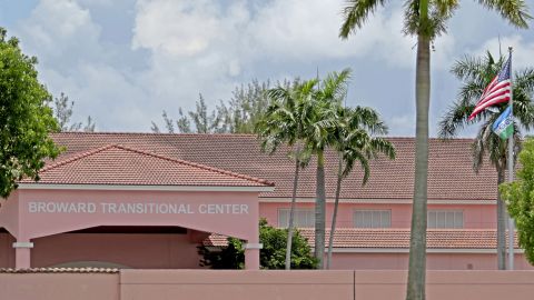 El Centro de Transición de Broward, un centro de detención propiedad de Geo Group con sede en Boca Raton, en Pompano Beach, Florida, el 25 de junio de 2018.