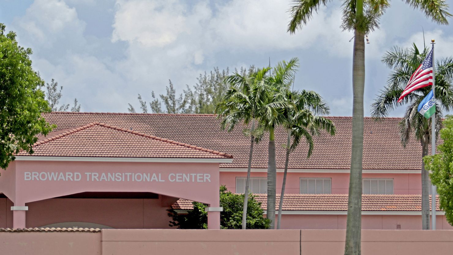 El Centro de Transición de Broward, un centro de detención propiedad de Geo Group con sede en Boca Raton, en Pompano Beach, Florida, el 25 de junio de 2018.