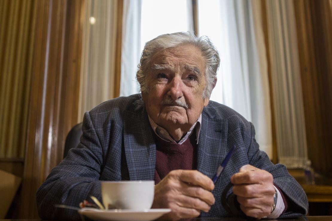 José Mujica el 20 de octubre de 2020, en Montevideo, Uruguay.