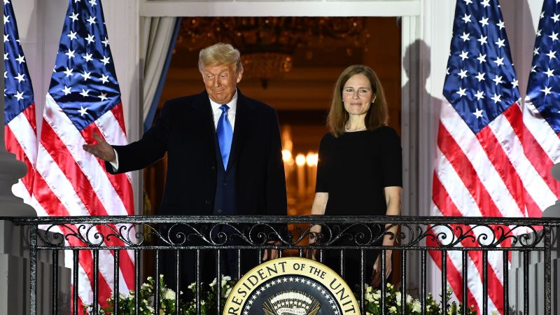 Barrett's Ruling Aligns Trump with Conservative Majority on Supreme Court