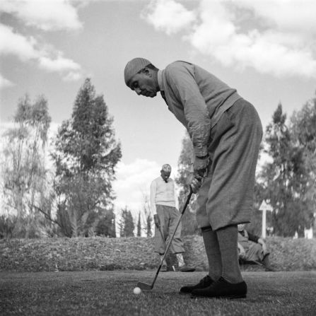 Yet Royal Golf Marrakech has outlived them all. Founded in 1927 by Thami El Glaoui (pictured) – then Pasha of Marrakech – and designed by France’s sole men’s major winner Arnaud Massy, the club claims to have been a favorite of the country’s King Hassan II and host to Prime Minister Winston Churchill and US President Dwight Eisenhower.