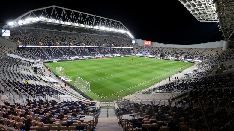 TEL AVIV, ISRAEL, MARCH 28:  A general view of the Bloomfield Stadium ahead of kick off during a World Cup Qualifier between Israel and Scotland at Bloomfield Stradium, on March 28, 2021, in Tel Aviv, Israel. (Photo by Seffi Magriso/SNS Group via Getty Images)