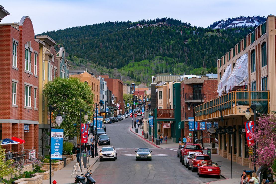 Park City Main Street Historic District on May 29, 2021, in Park City, Utah.