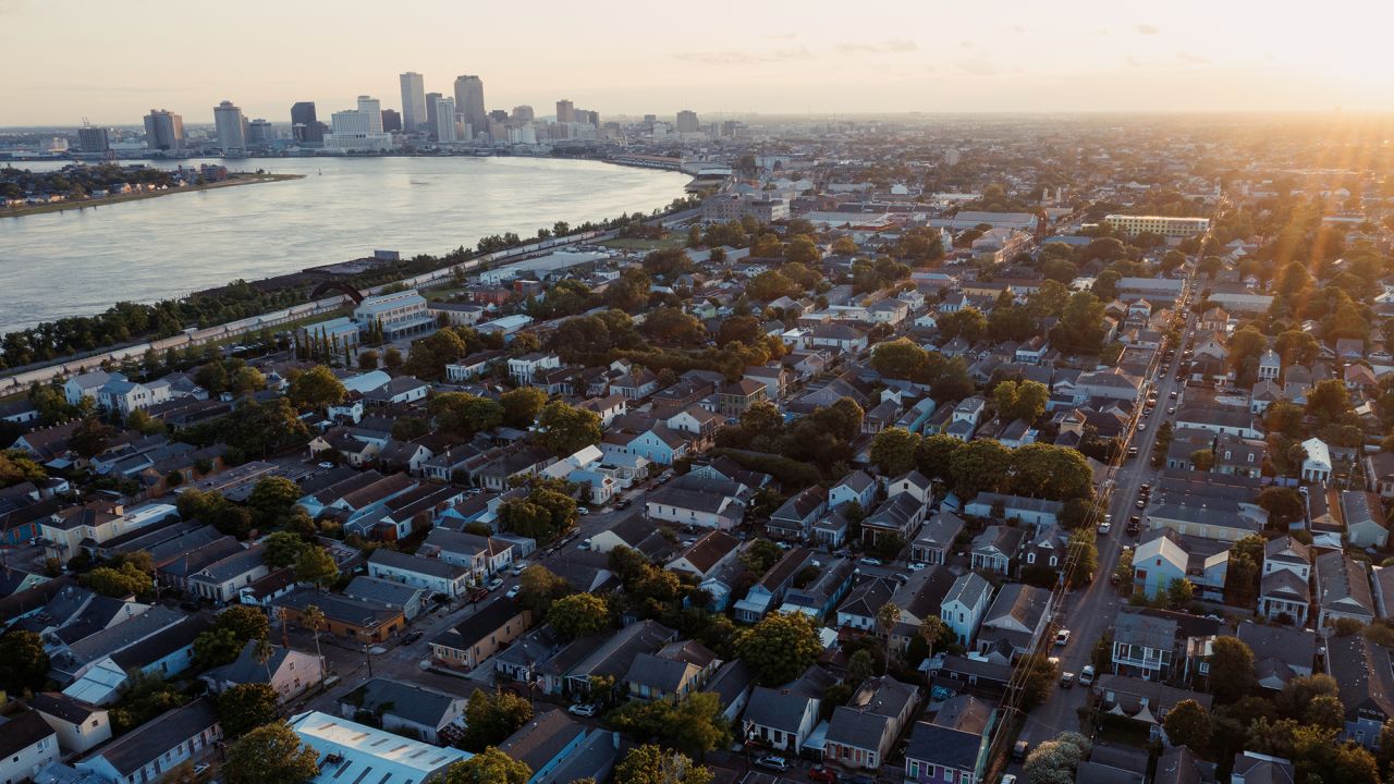 Homes in the Bywater neighborhood of New Orleans, Louisiana, U.S., on Thursday, May 13, 2021.