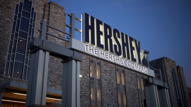 Hershey’s stock explodes higher on report Mondelez offered to buy it