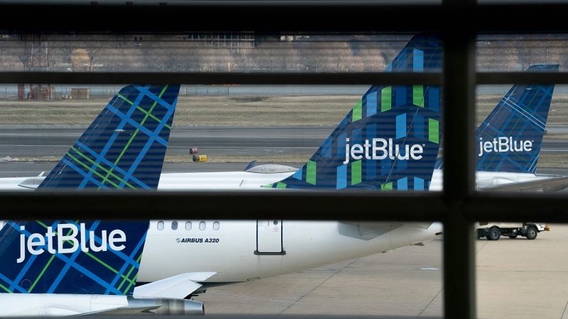 Read more about the article JetBlue fined $2 million for ‘unrealistic scheduling’ and chronic delays – CNN