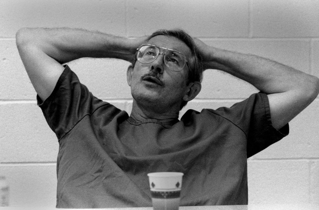 Aldrich Hazen Ames at Allenwood Prison on August 1, 1995, in Allenwood, Pennsylvania.