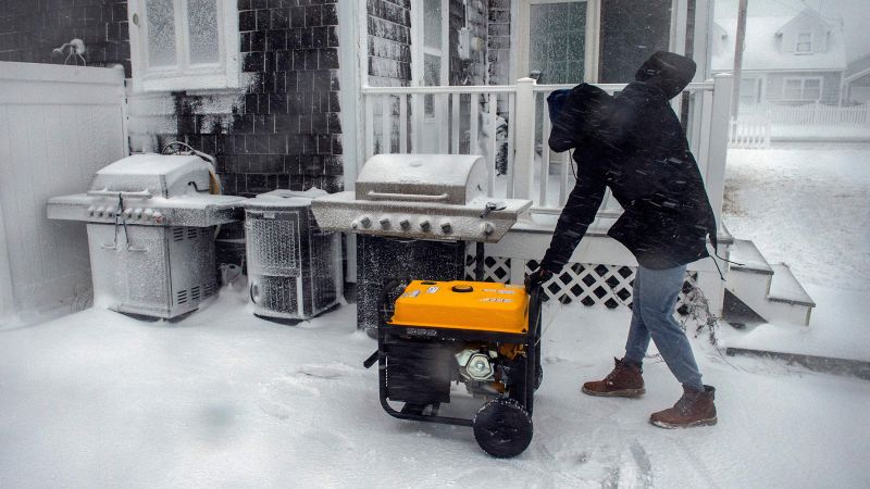 How to use a generator safely during a power outage