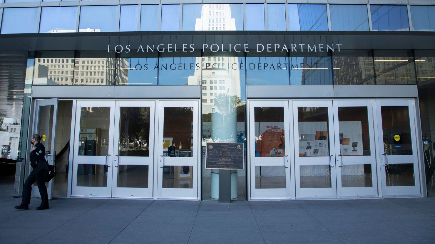 The Los Angeles Police Department is investigating a brazen break-in at a private cash vault.