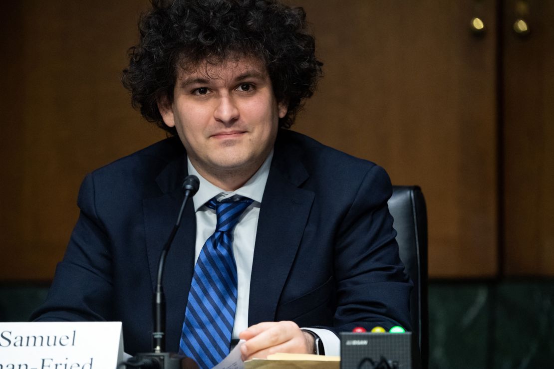 Samuel Bankman-Fried, founder and CEO of FTX, testifies during a Senate Committee on Agriculture, Nutrition and Forestry hearing about "Examining Digital Assets: Risks, Regulation, and Innovation," on Capitol Hill in Washington, DC, on February 9, 2022.