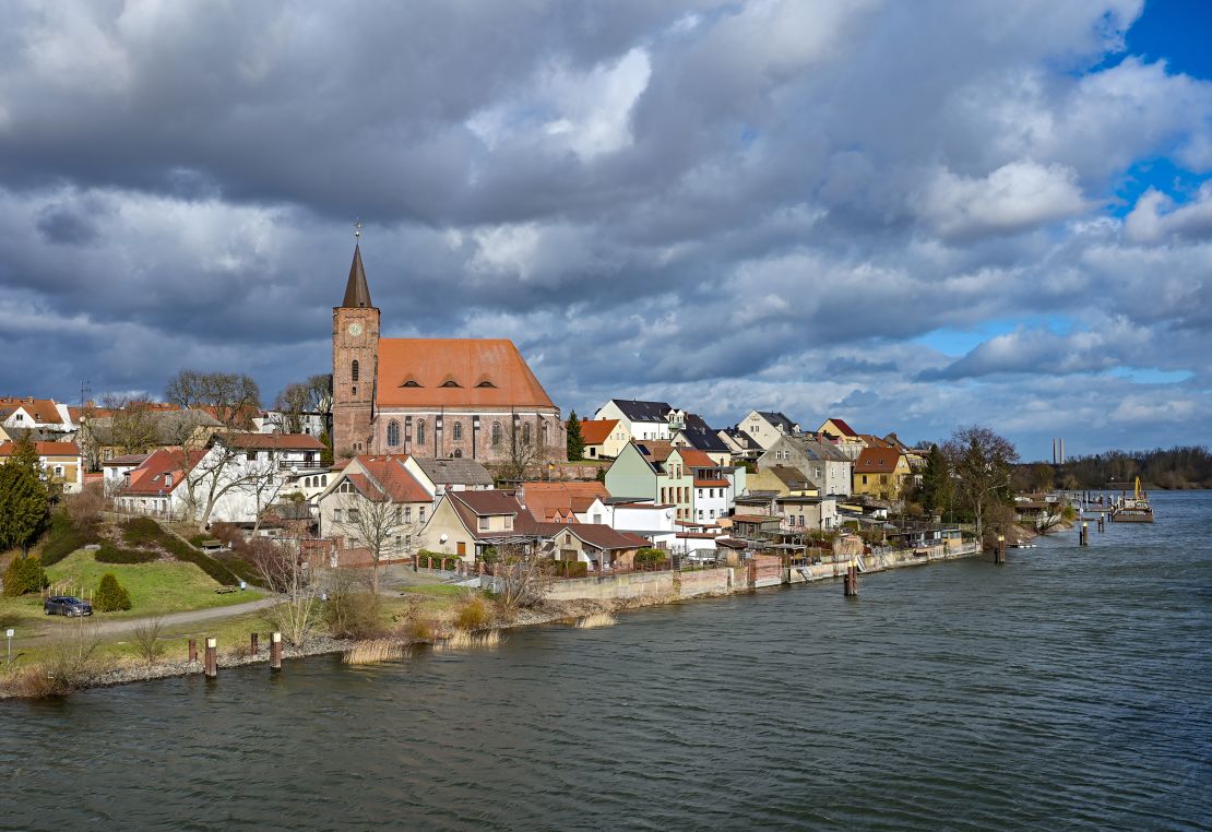 Eisenhüttenstadt sits on the river Oder on the Germany-Poland border.