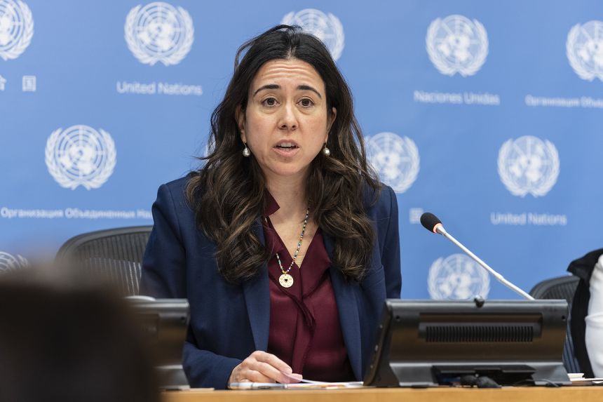 Former permanent representative of the UAE to the UN Lana Nusseibeh, pictured in 2022.