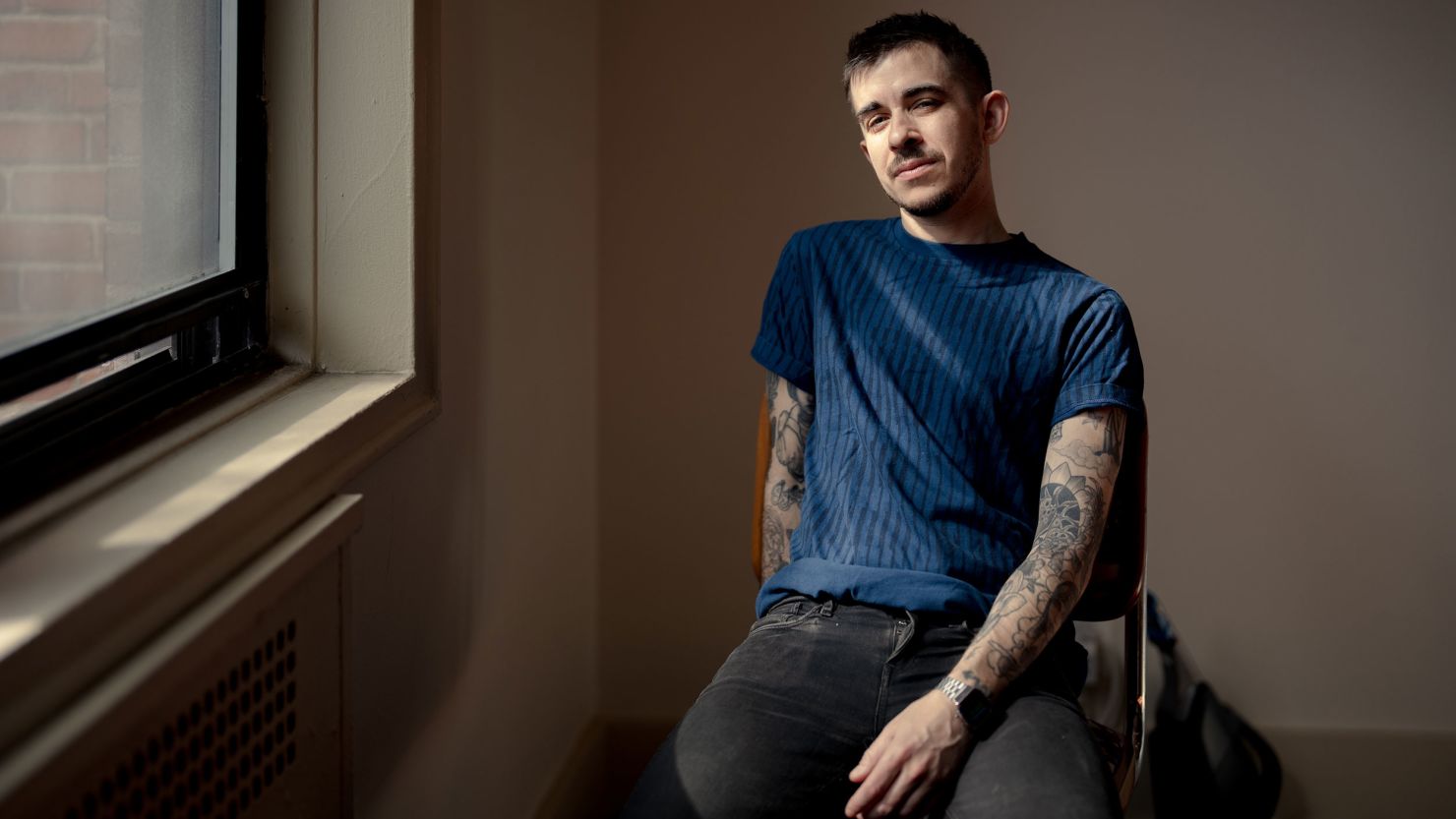 Chase Strangio For the first known transgender lawyer to argue before