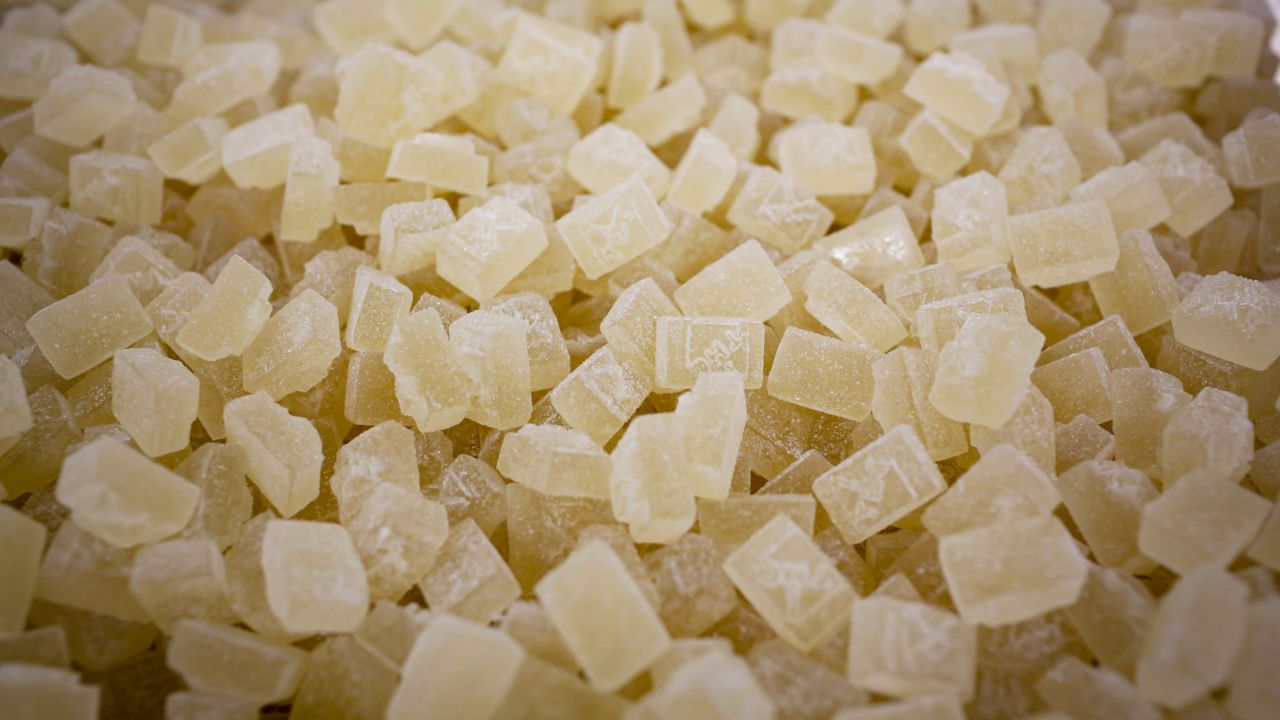 Sunnyside Chews cannabis edible gummies at a Cresco Labs Inc. facility in Indiantown, Florida, U.S., on Monday, March 28, 2022. A bright spot in the beleaguered legal-cannabis industry may be U.S. multistate operators, which we expect to lead the group's 1Q year-over-year sales growth, largely reflecting their expansion in U.S. state-legal markets. Photographer: Eva Marie Uzcategui/Bloomberg via Getty Images