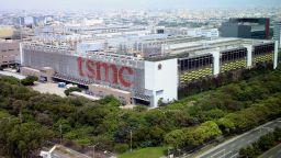 TSMC's building in Taichung, Taiwan