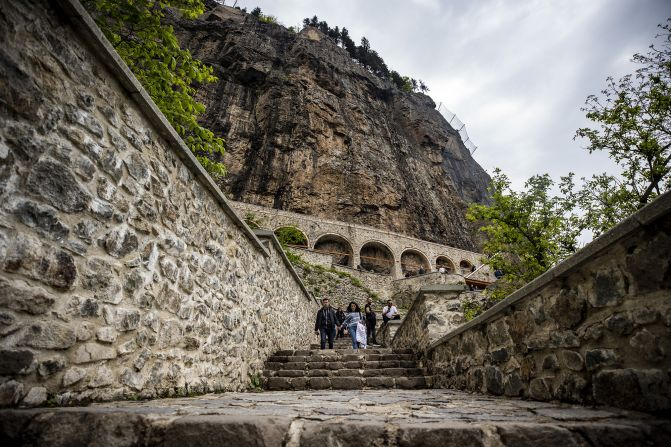 <strong>Place of pilgrimage: </strong>The site is no longer a functioning monastery, but attracts religious pilgrims among thousands of daily visitors.