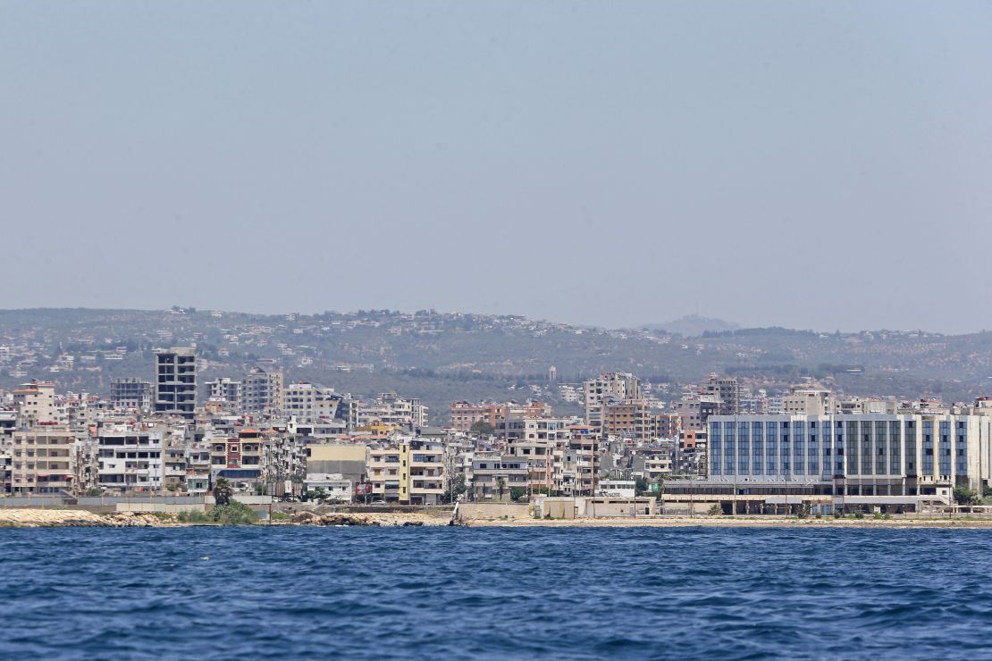 A partial view shows the coastline of Syria's port city of Tartus, on July 24, 2022. (Photo by LOUAI BESHARA / AFP) (Photo by LOUAI BESHARA/AFP via Getty Images)