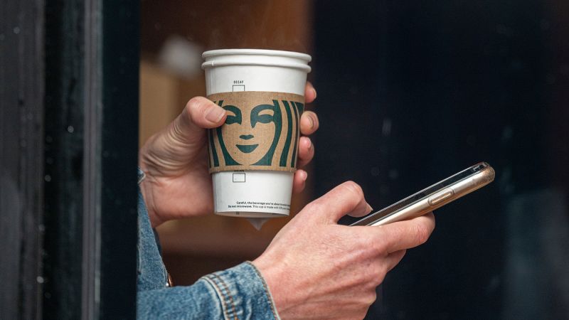 Starbucks is giving away free coffee today