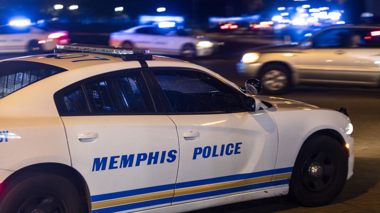 Memphis police cars are seen in this file image from September 7, 2022.