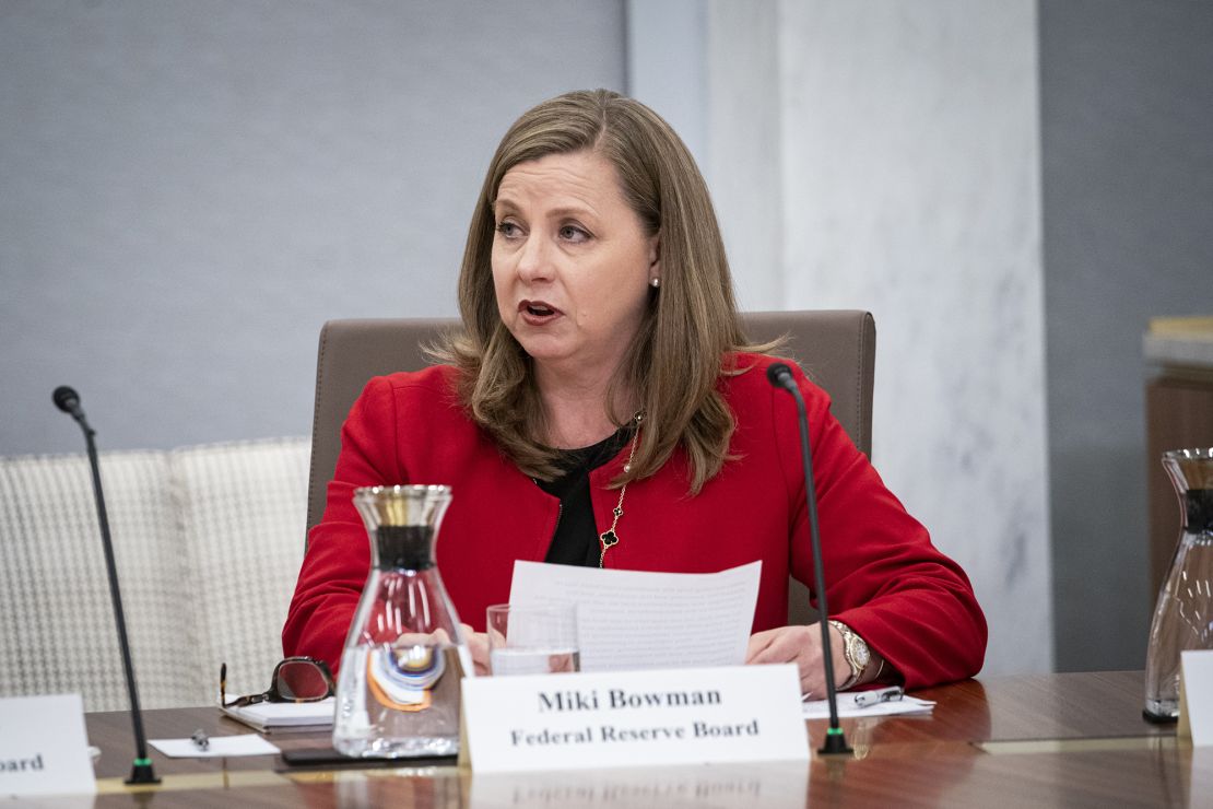 Frequent and large revisions to economic data are weighing on Federal Reserve decision-making, Governor Michelle Bowman said.