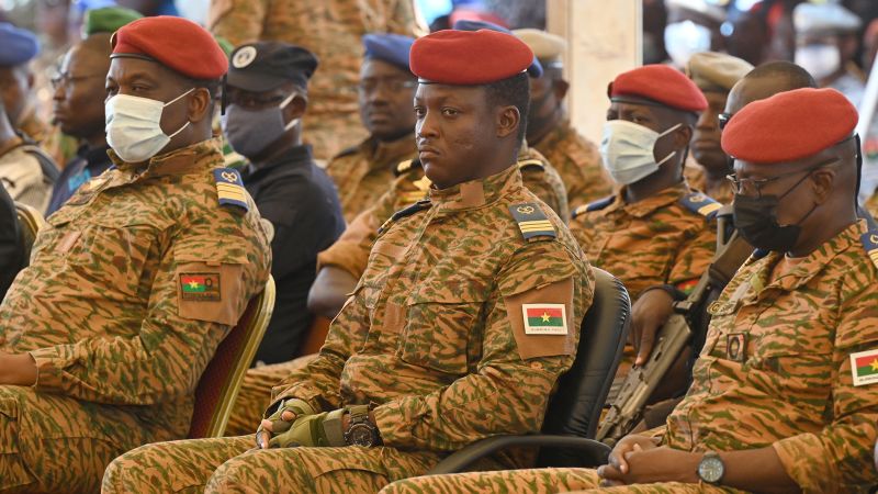 Буркина Фасо удължава военното управление с пет години