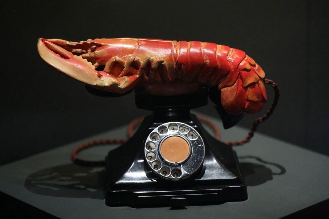 The surrealist Salvador Dalí continually returned to the lobster as a playful and erotic motif in his work, perhaps most famously with “Lobster Telephone” from 1936.