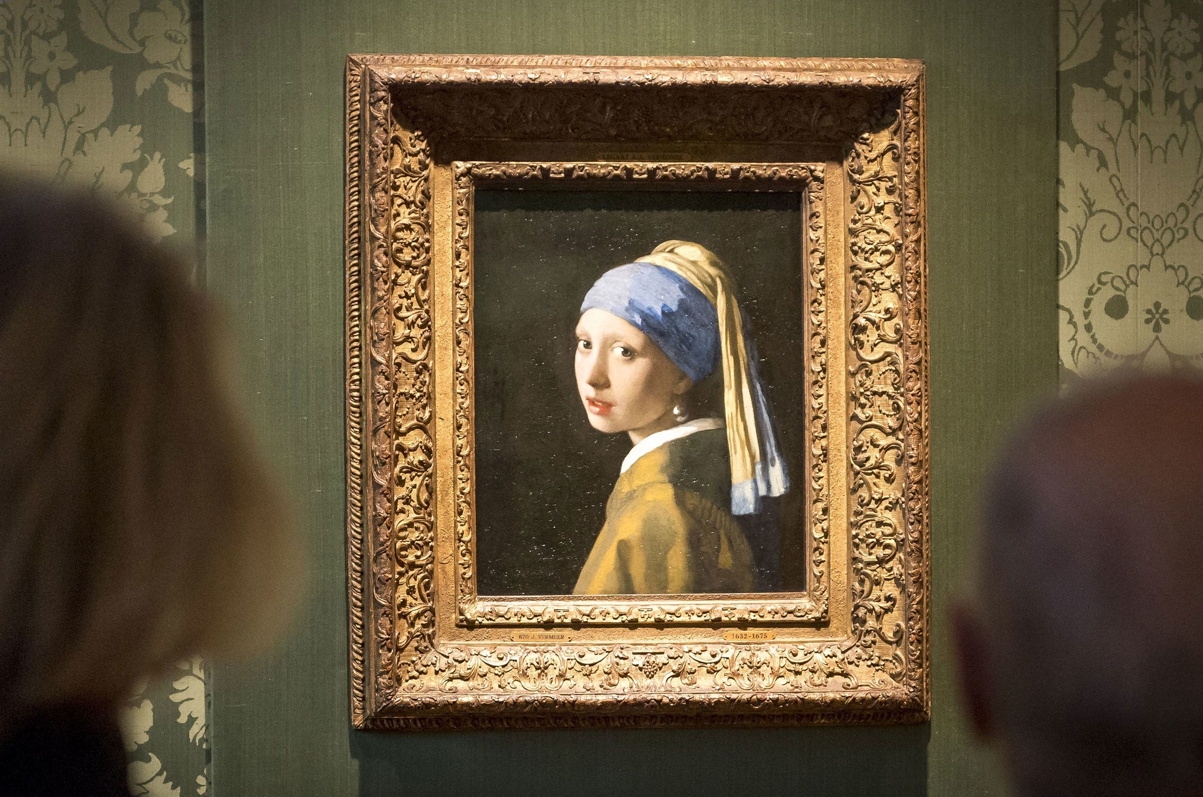 Johannes Vermeer's painting "Girl with a Pearl Earring" was targeted by climate activists in October 2022.