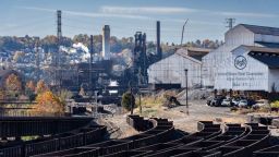La planta Edgar Thomas de US Steel Corporation en Braddock, Pensilvania, el 27 de octubre de 2022.