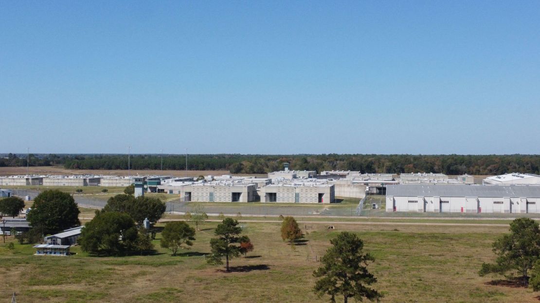 The Allan B. Polunsky Unit in Livingston, Texas, which houses the death row for men.