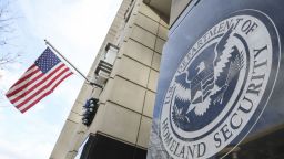 Vista exterior de un edificio del Departamento de Seguridad Nacional de EE.UU. en Washington en enero de 2023.