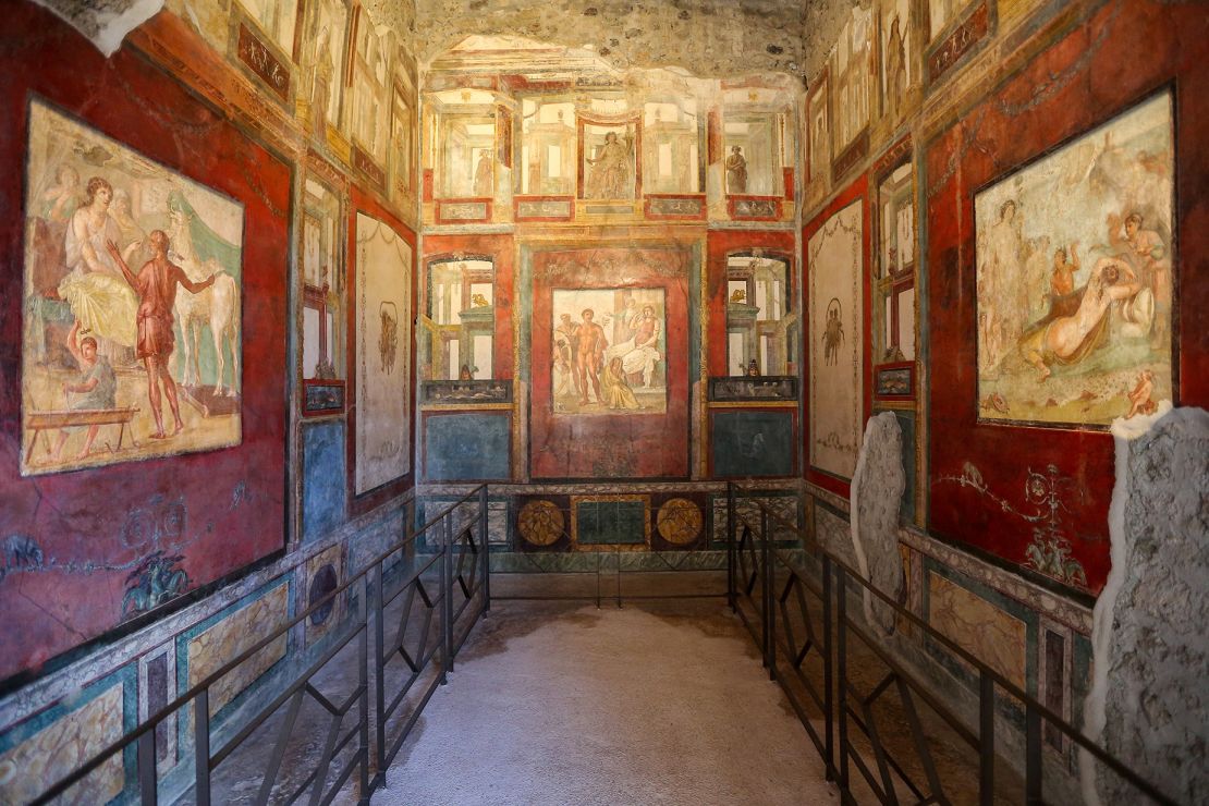 Many of Pompeii's treasures were baked into a state of perfect preservation.