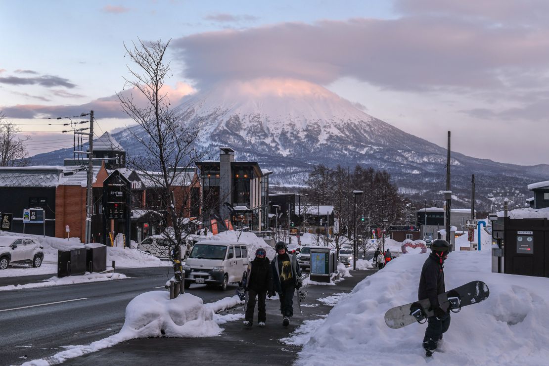 Niseko has seen a dramatic increase in foreign visitors in recent years.