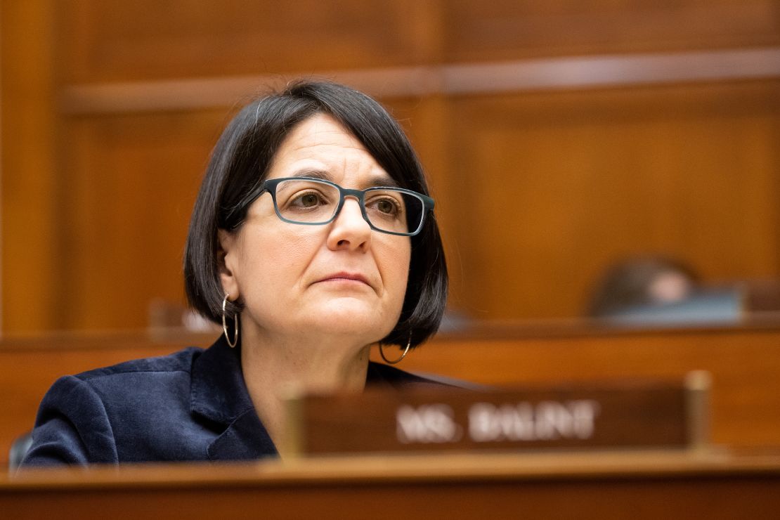 UNITED STATES - JANUARY 31: Rep. Becca Balint, D-Vt., participates in the House Oversight and Accountability Committee organizing meeting in the Rayburn House Office Building on Tuesday, January 31, 2023. (Bill Clark/CQ-Roll Call, Inc via Getty Images)