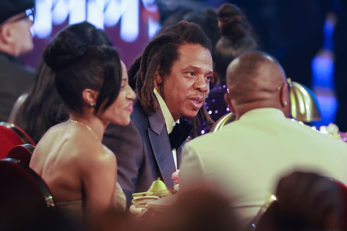 Jay-Z at the 2023 Grammy Awards in Los Angeles.