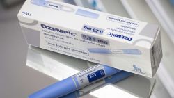 This photograph taken on February 23, 2023, in Paris, shows the anti-diabetic medication "Ozempic" (semaglutide) made by Danish pharmaceutical company "Novo Nordisk". On TikTok, the hashtag "#Ozempic" has reached more than 500 million views: this anti-diabetic medication is trending on the social network for its' slimming properties, a phenomenon that is causing supply shortages and worrying doctors. (Photo by JOEL SAGET / AFP) (Photo by JOEL SAGET/AFP via Getty Images)