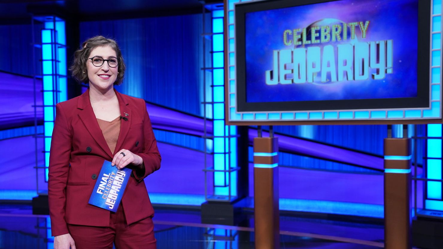 Mayim Bialik says she's out as a host of TV quiz show 'Jeopardy