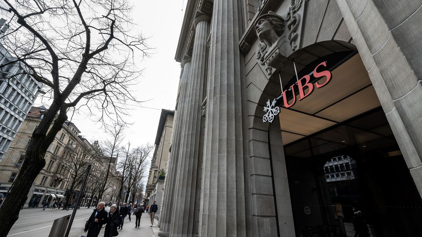 UBS headquarters in Zurich, Switzerland, pictured on March 20, 2023.