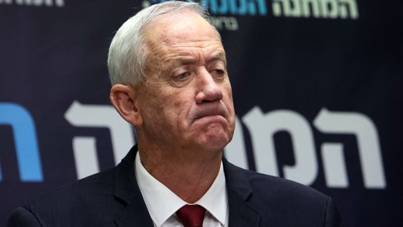 Israeli minister Benny Gantz resigns from war cabinet in blow to Netanyahu