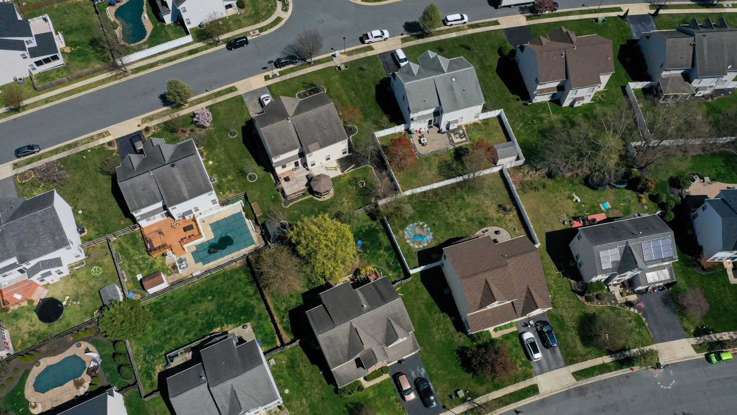 Homes in Centreville, Maryland, US, on Tuesday, April 4, 2023.