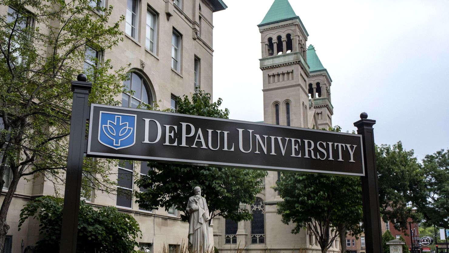 The DePaul University campus in Chicago.