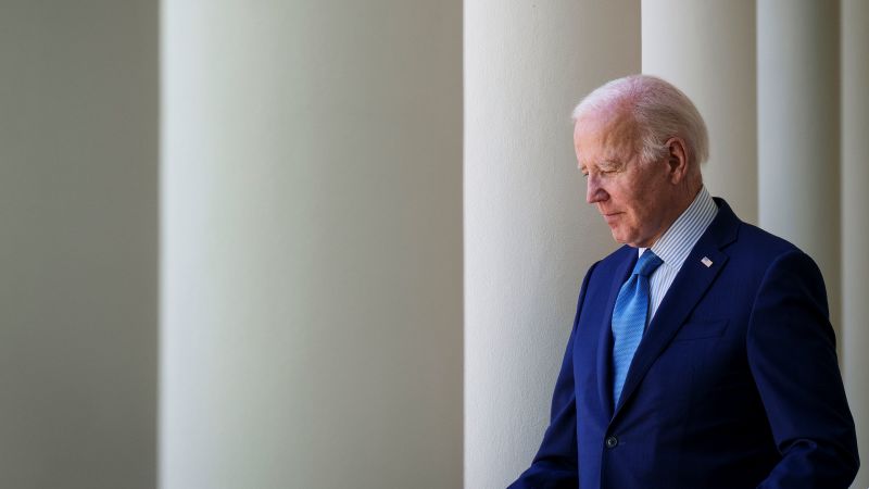 For Biden, a bittersweet moment as he casts a ballot he once wanted to be on