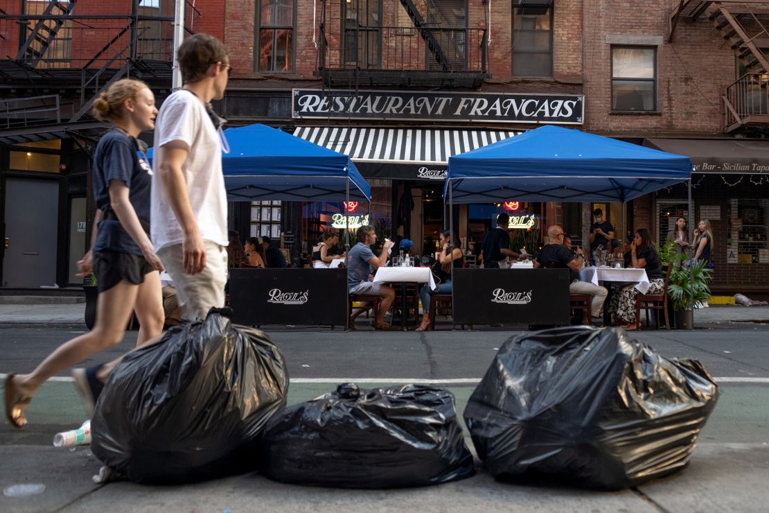 Some in NYC's restaurant industry say outdoor dining spaces are now crucial for venues.